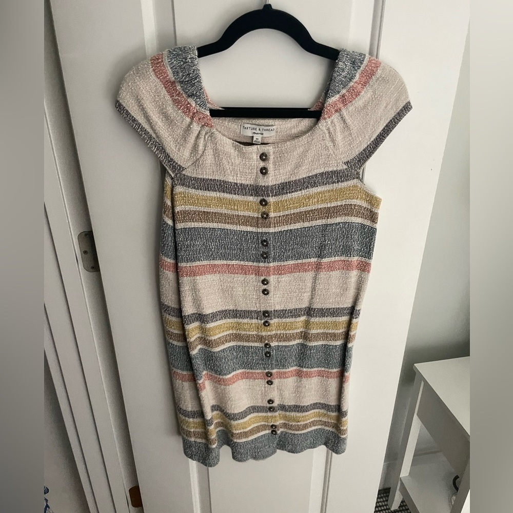 Madewell stripe size xs dress